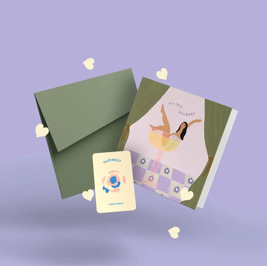 It's Your Birthday Martini Glass Card - by Papernest