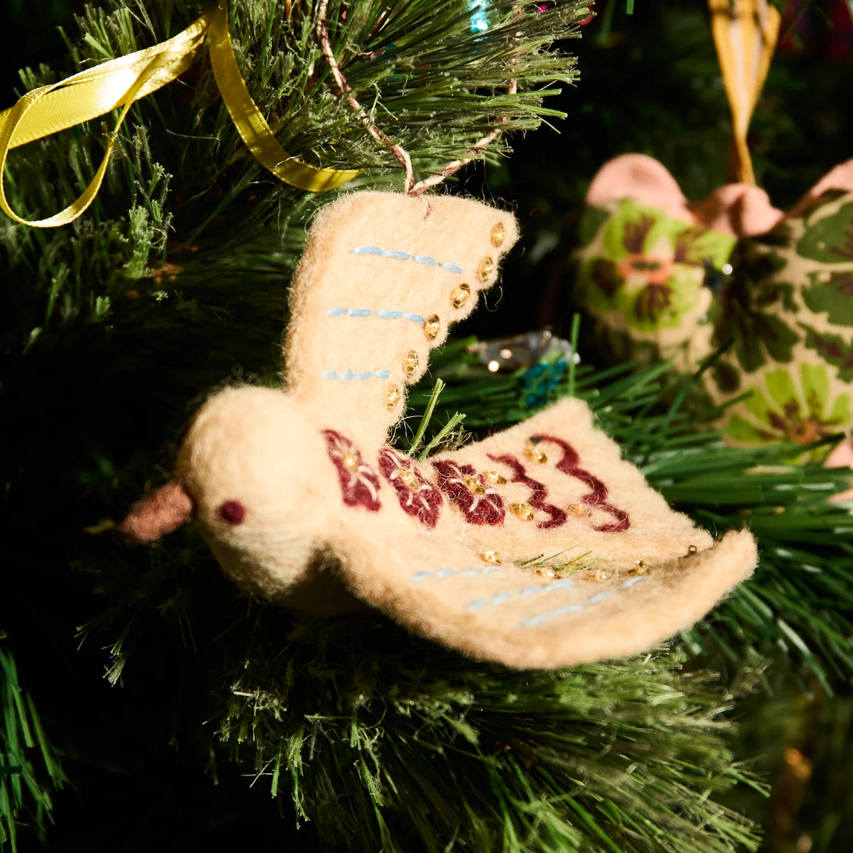 Clara Bird Decoration - Sage & Clare