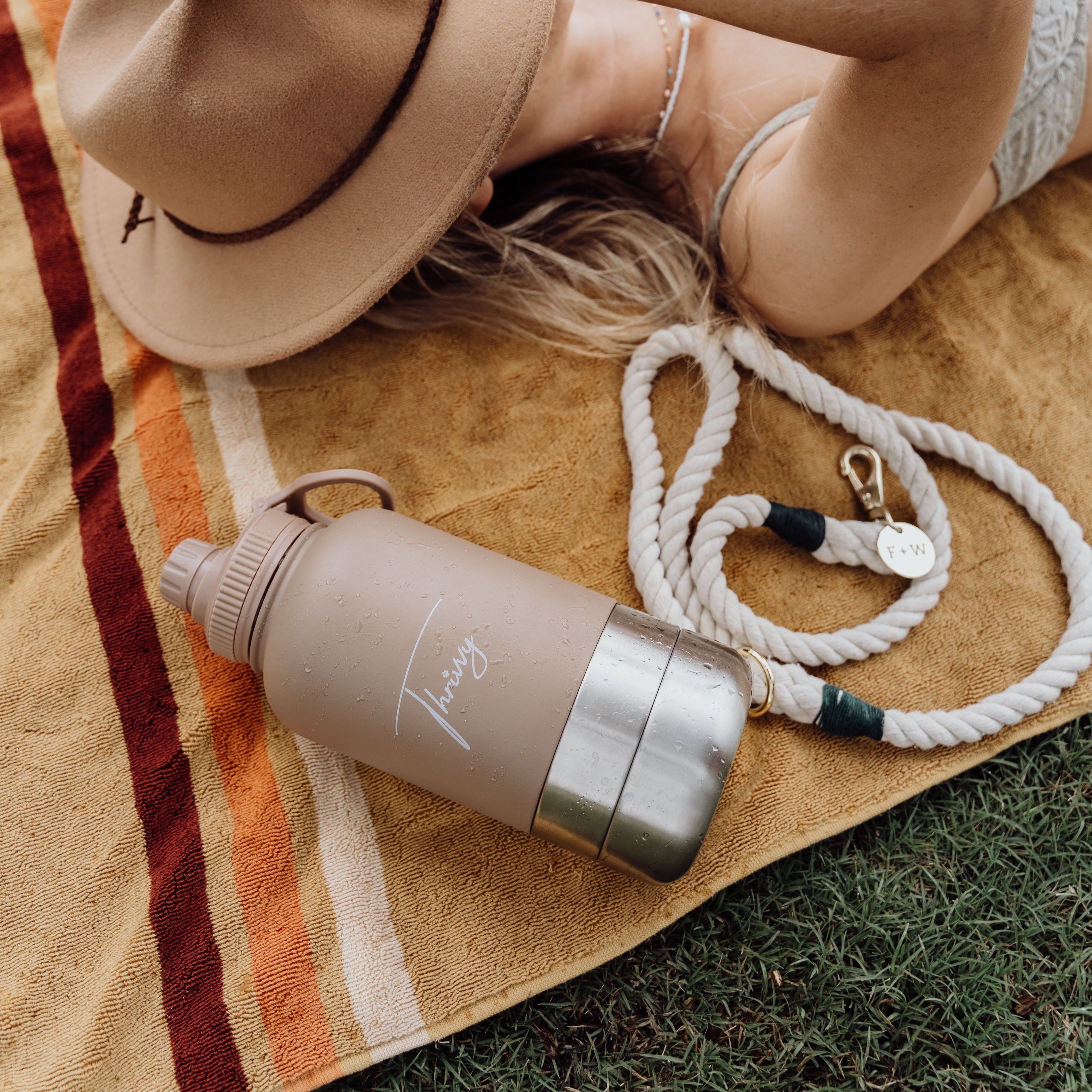 Thrivvy 3 in 1 Pet Companion Travel Water Bottle