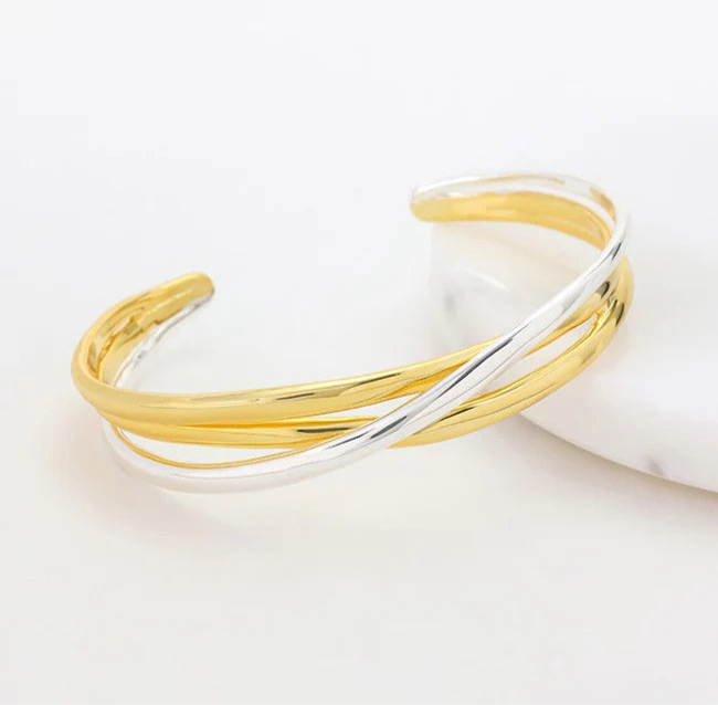 Cara Bracelet (Gold & Silver) by Zafino