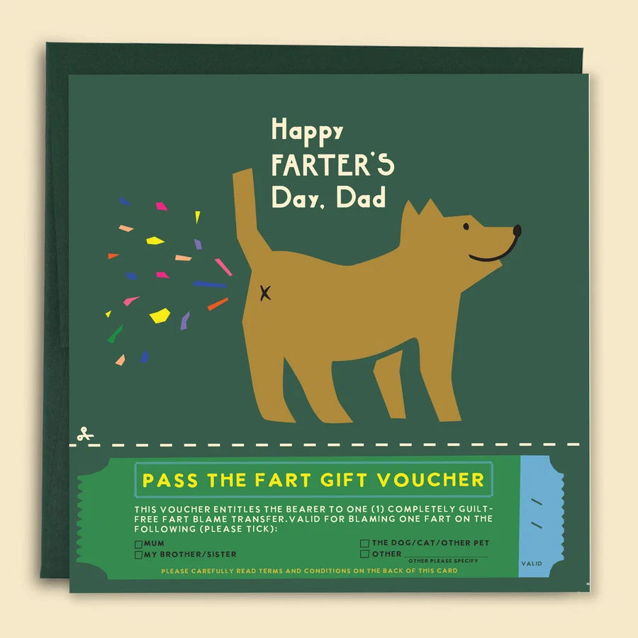 Happy Farter's Day Dad Card - by Papernest