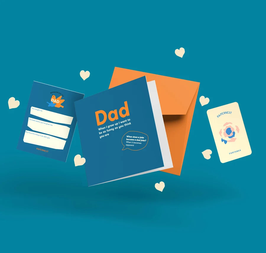 Dad, When I Grow Up I Want To Be As Funny As You Think You Are Card - by Papernest
