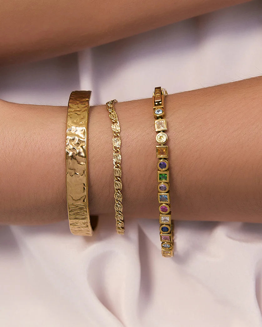 Dragon Gold Chain Bracelet by Arms of Eve