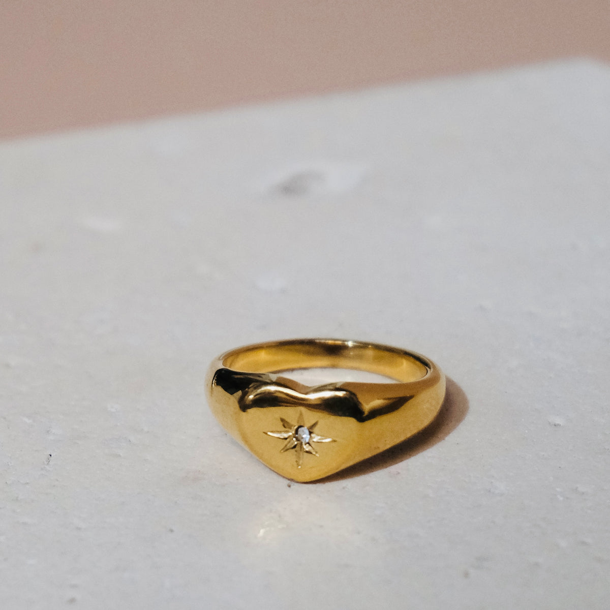 Estelle Heart Ring by Clou Studio