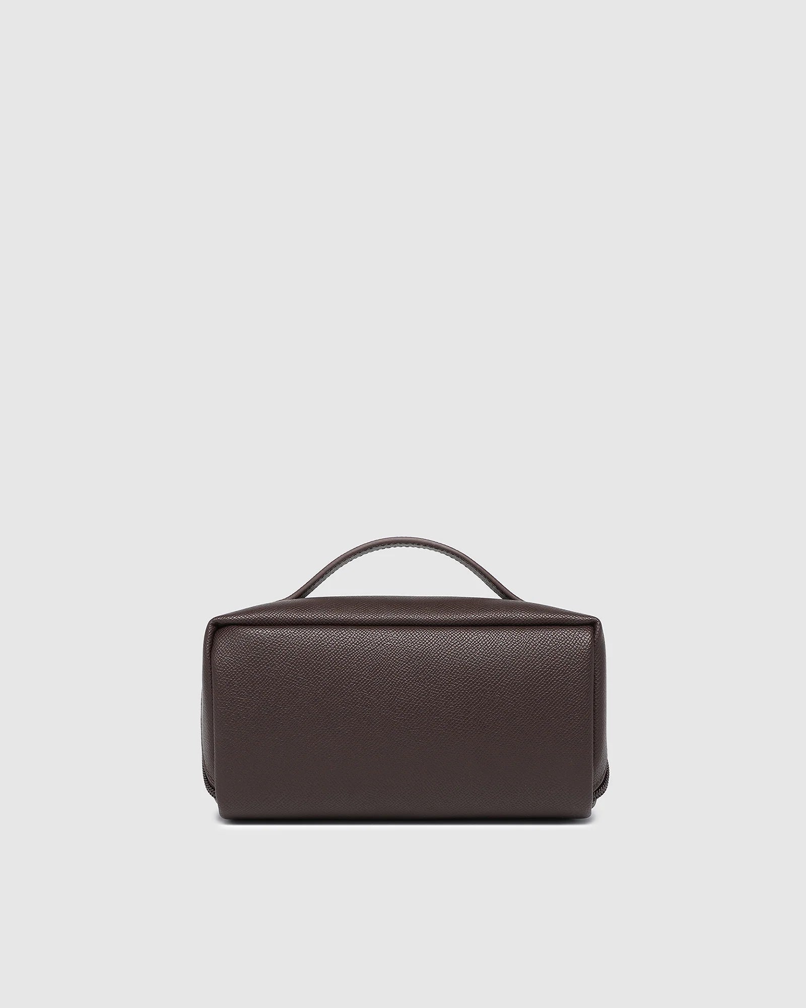 Ellis Makeup Bag (Chocolate) by Louenhide