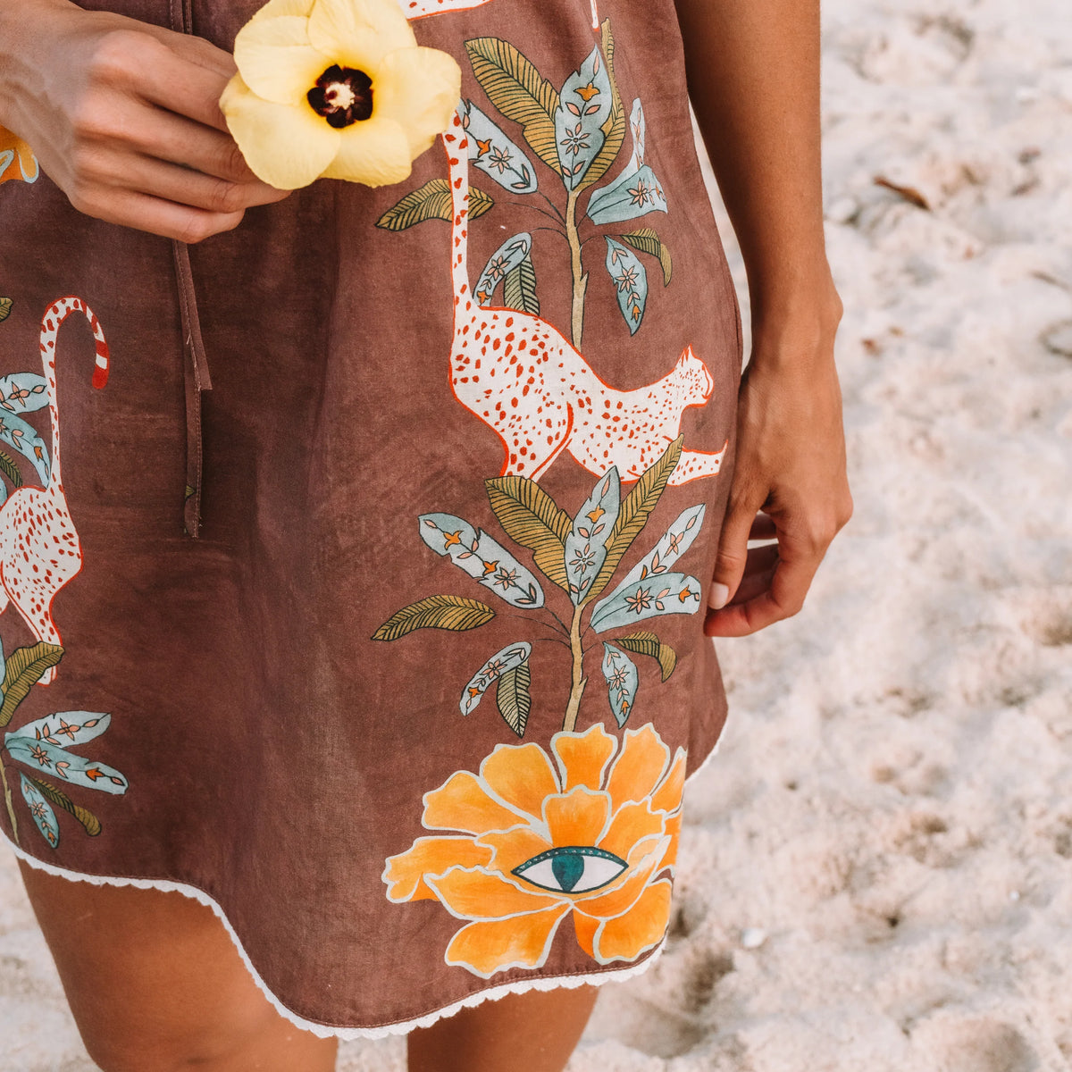 Eye of the Jungle Mini Dress