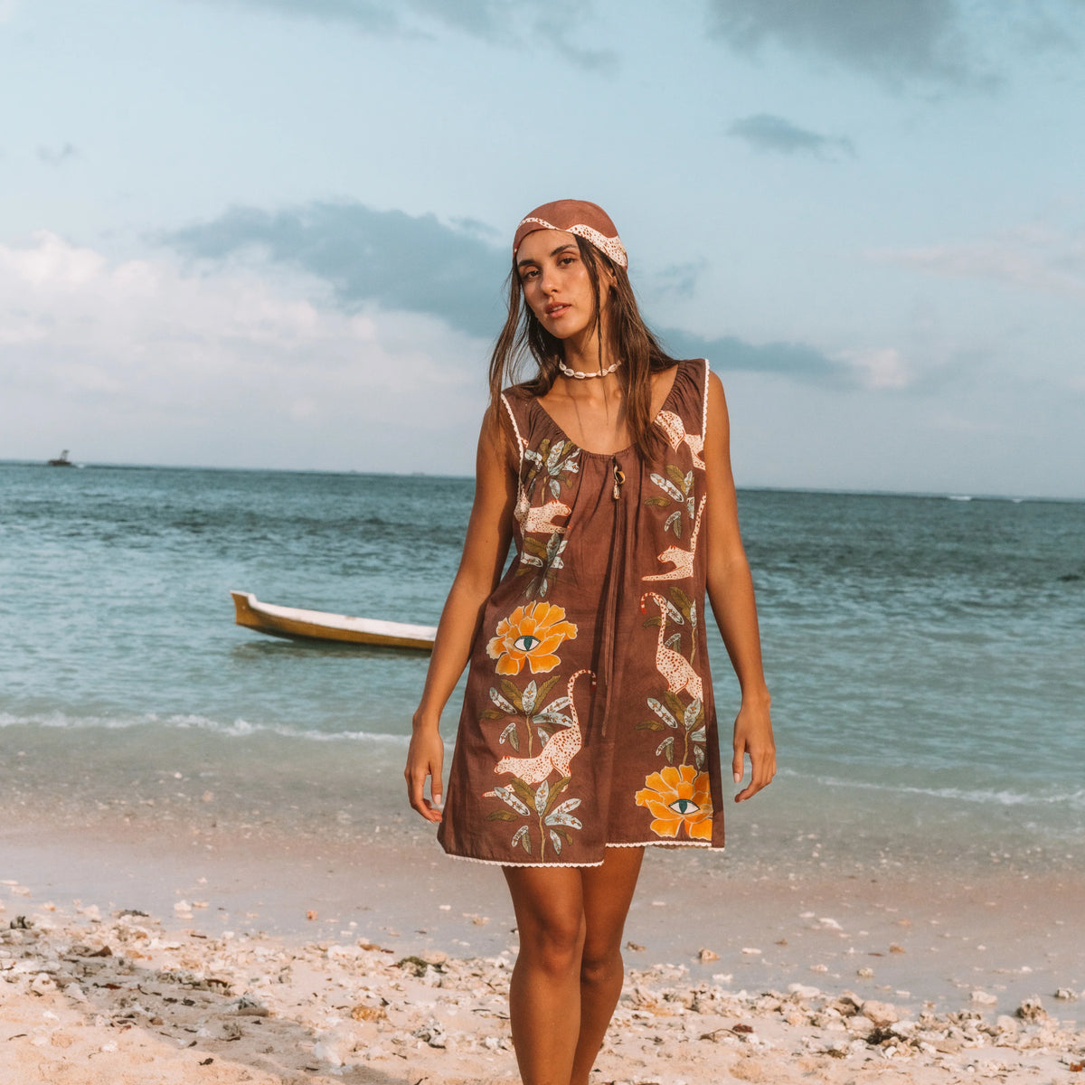 Eye of the Jungle Mini Dress