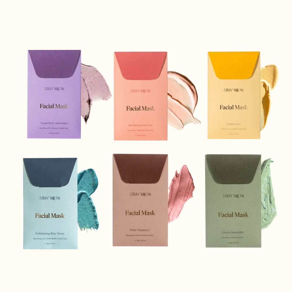 Stray Willow Clay Facial Masks