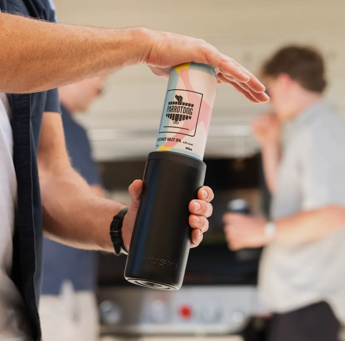 Huski Big Can Cooler (Black)