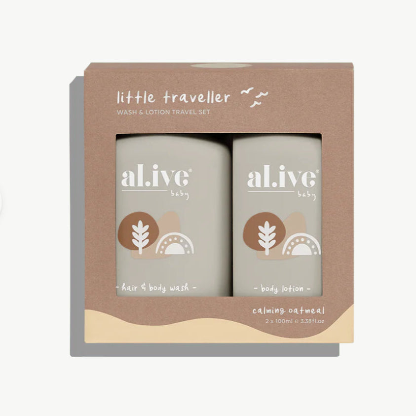Little Traveller - Wash & Lotion Travel Set (Alive Body)