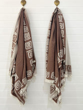 The Spiral Towel (Cocoa) by One Fine Sunday Co