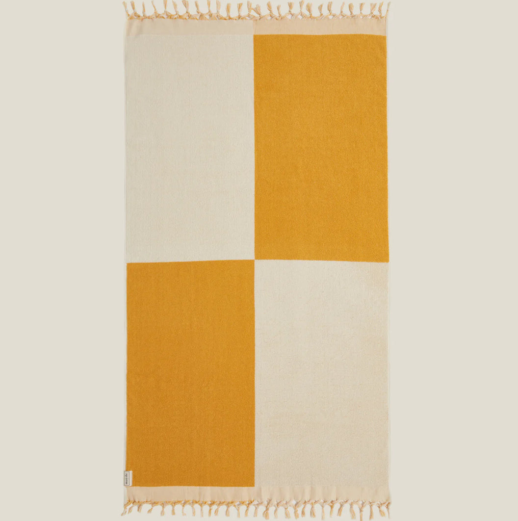 Adventure Towel - Mustard (Mayde Towels)