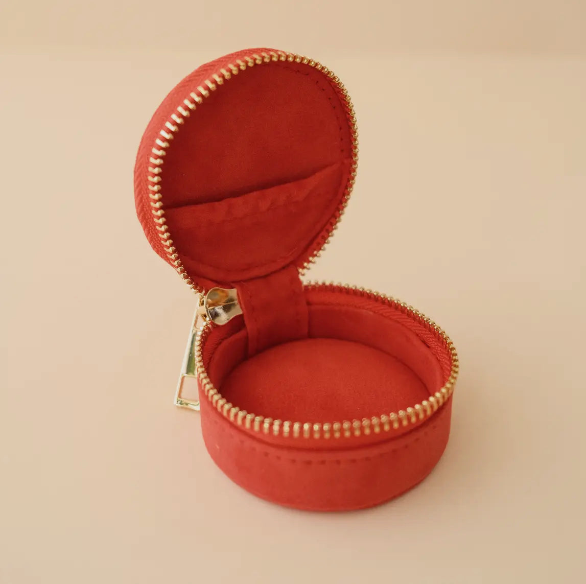 Mini Jewellery Travel Case (Hibiscus Pink) by Cai & Jo