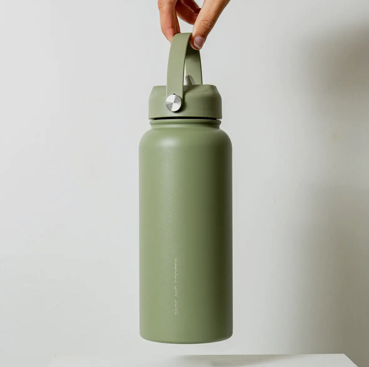 Insulated Drink Bottle (1ltr) - Sage & Cooper