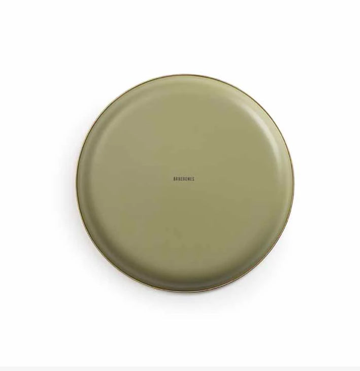 Barebones Deep Plate (set 2) - Olive