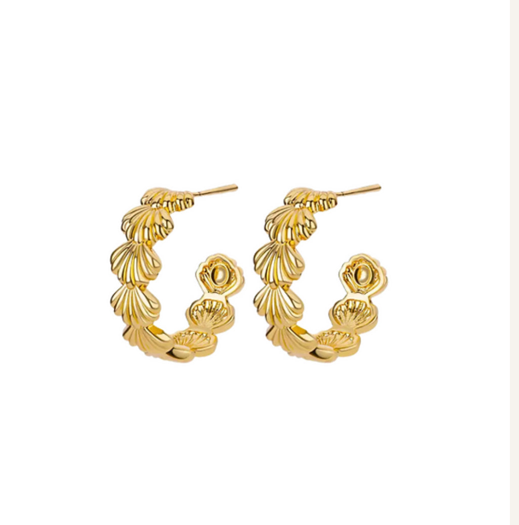 Seashells (Gold Earrings) by Sea Soul