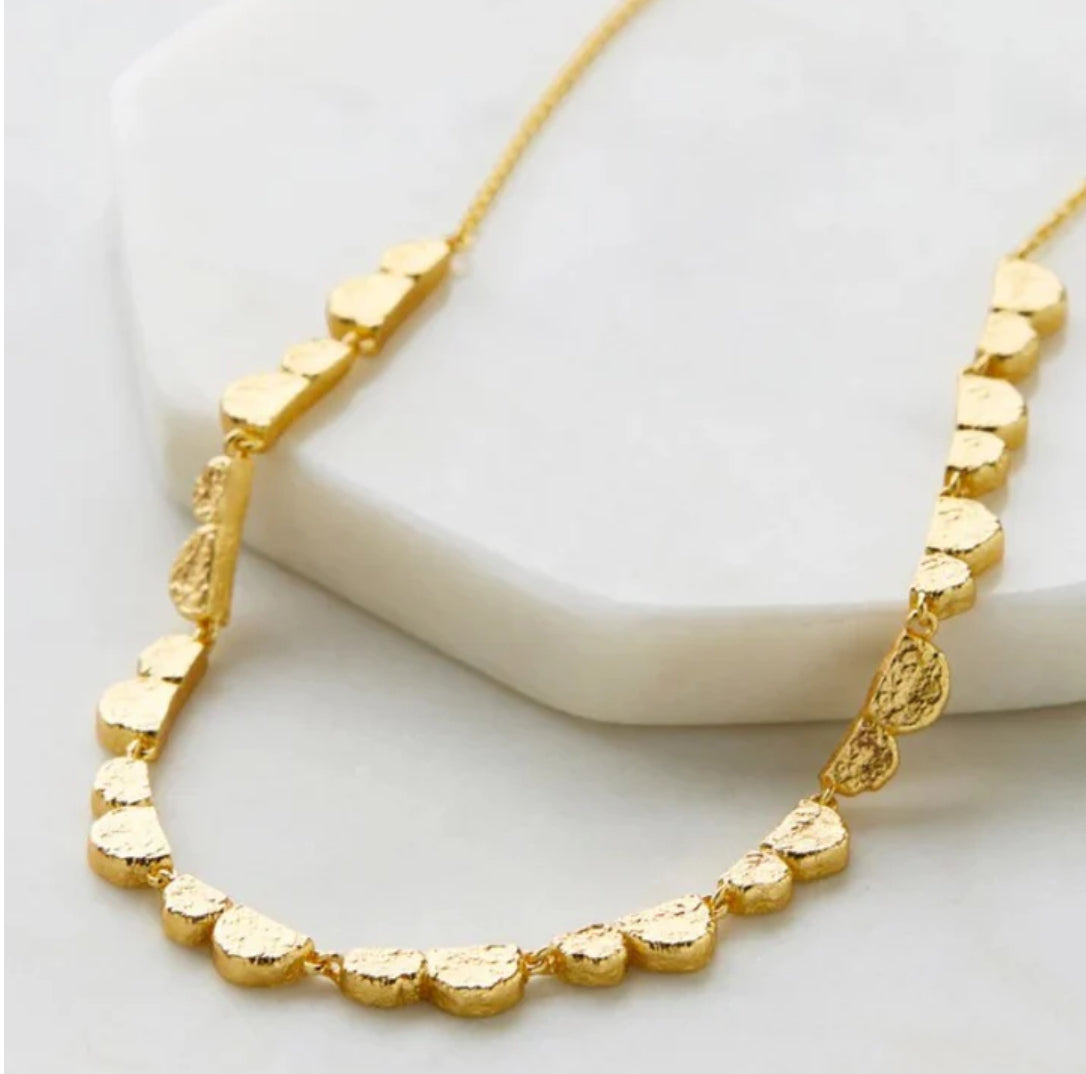 Chloe Necklace (Gold) by Zafino