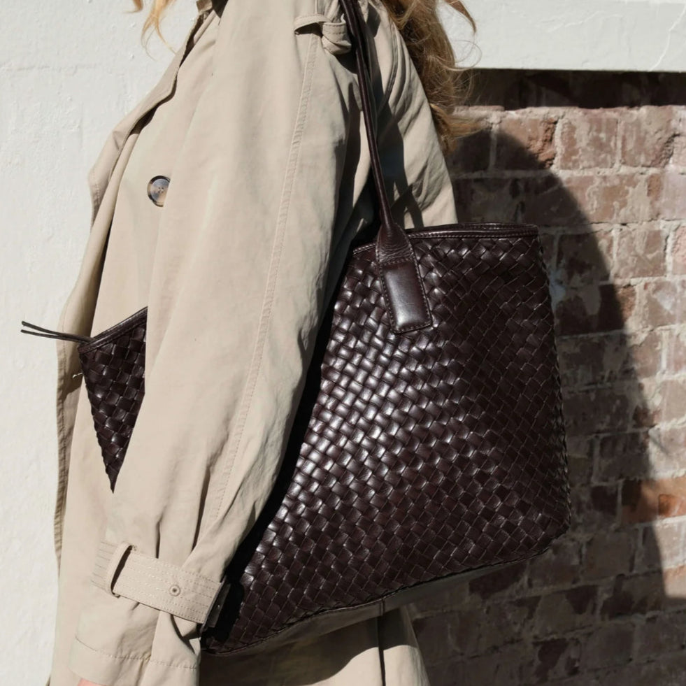Basque Tote by Juju & Co - Chocolate