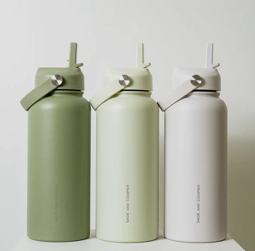 Insulated Drink Bottle (1ltr) - Sage & Cooper