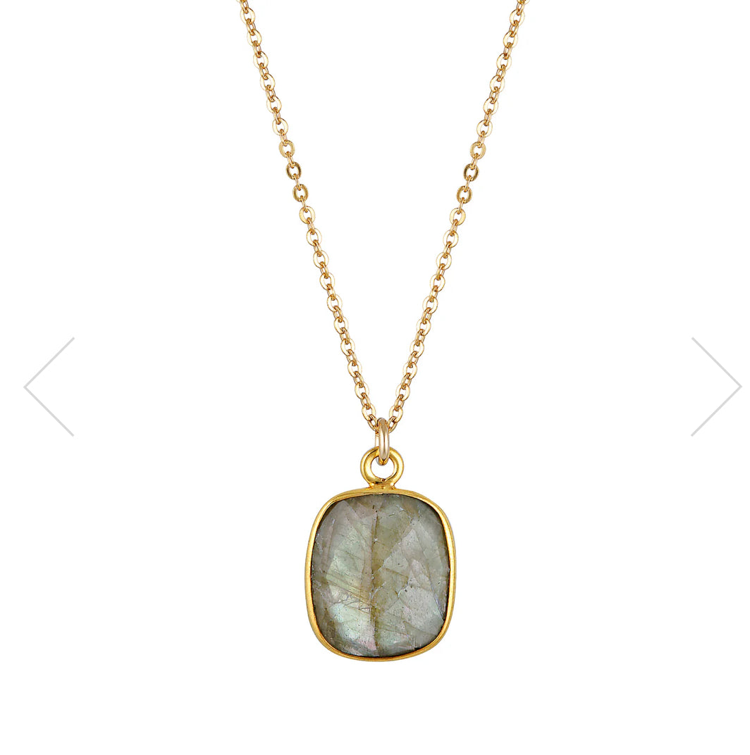 Dakota Necklace - Labradorite