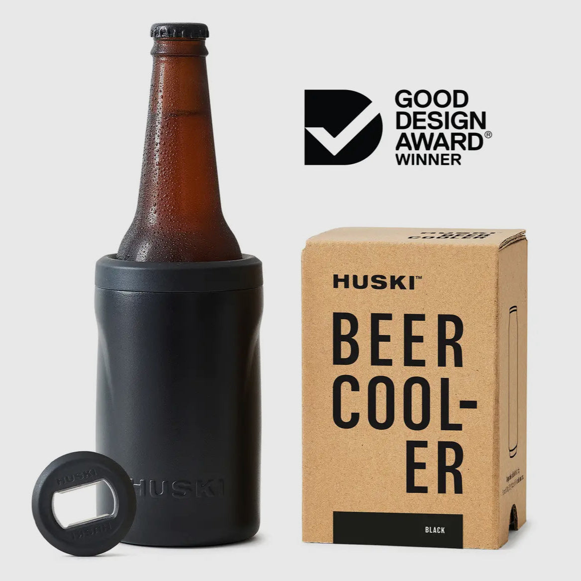 Huski Beer Cooler 2.0 (Matt Black)