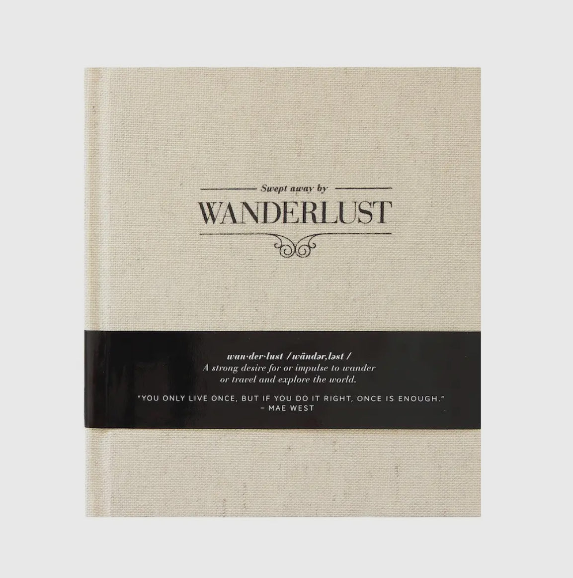 'Swept Away' by Wanderlust - Travel Journal by Axel & Ash