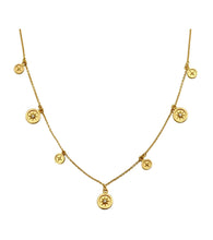 Asteria Gold Choker Necklace