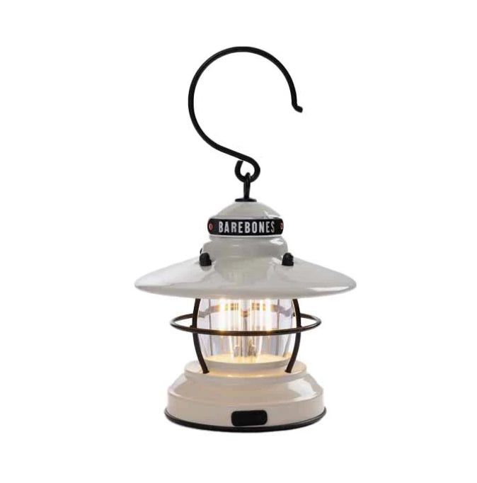 Edison Mini Lantern - Vintage White