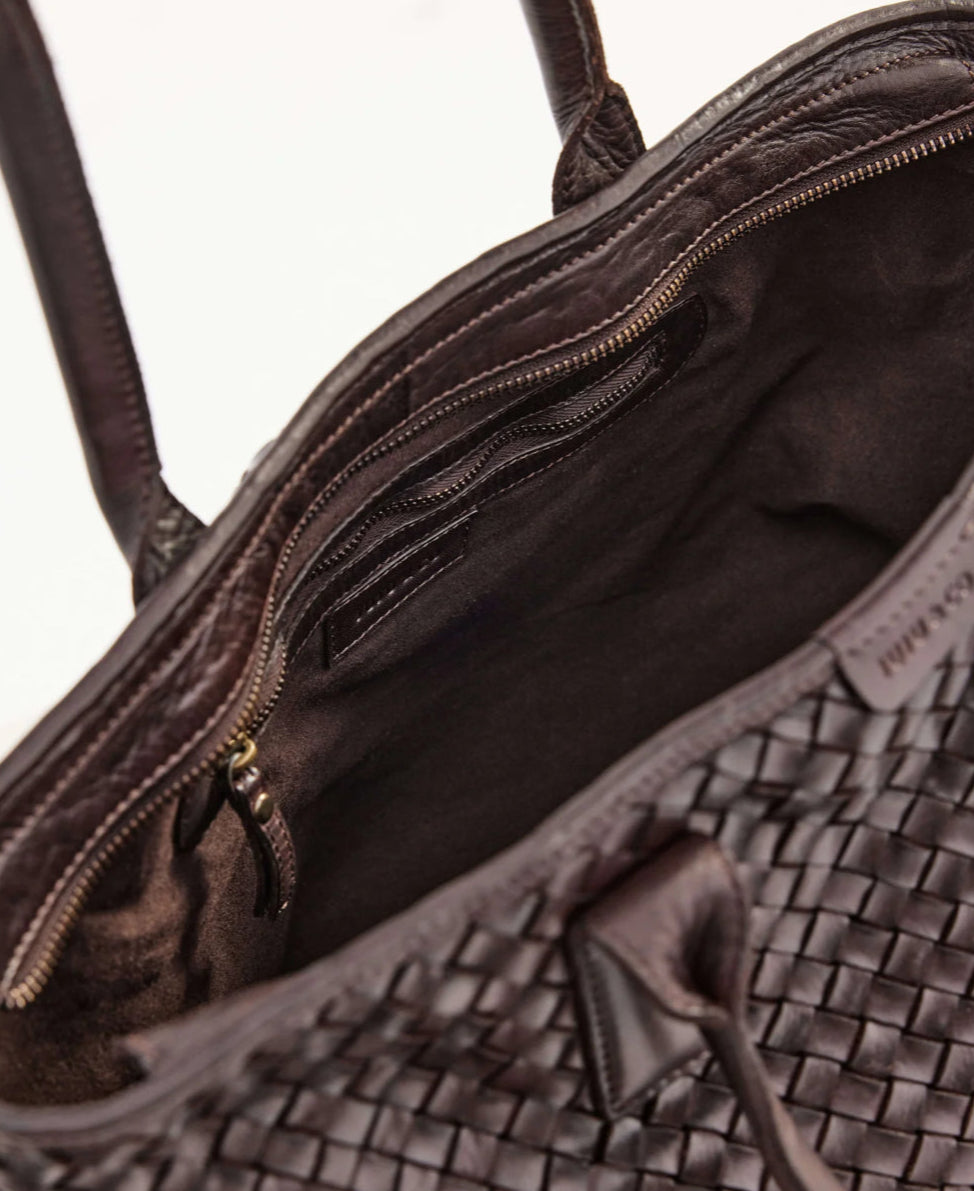 Basque Tote by Juju & Co - Chocolate