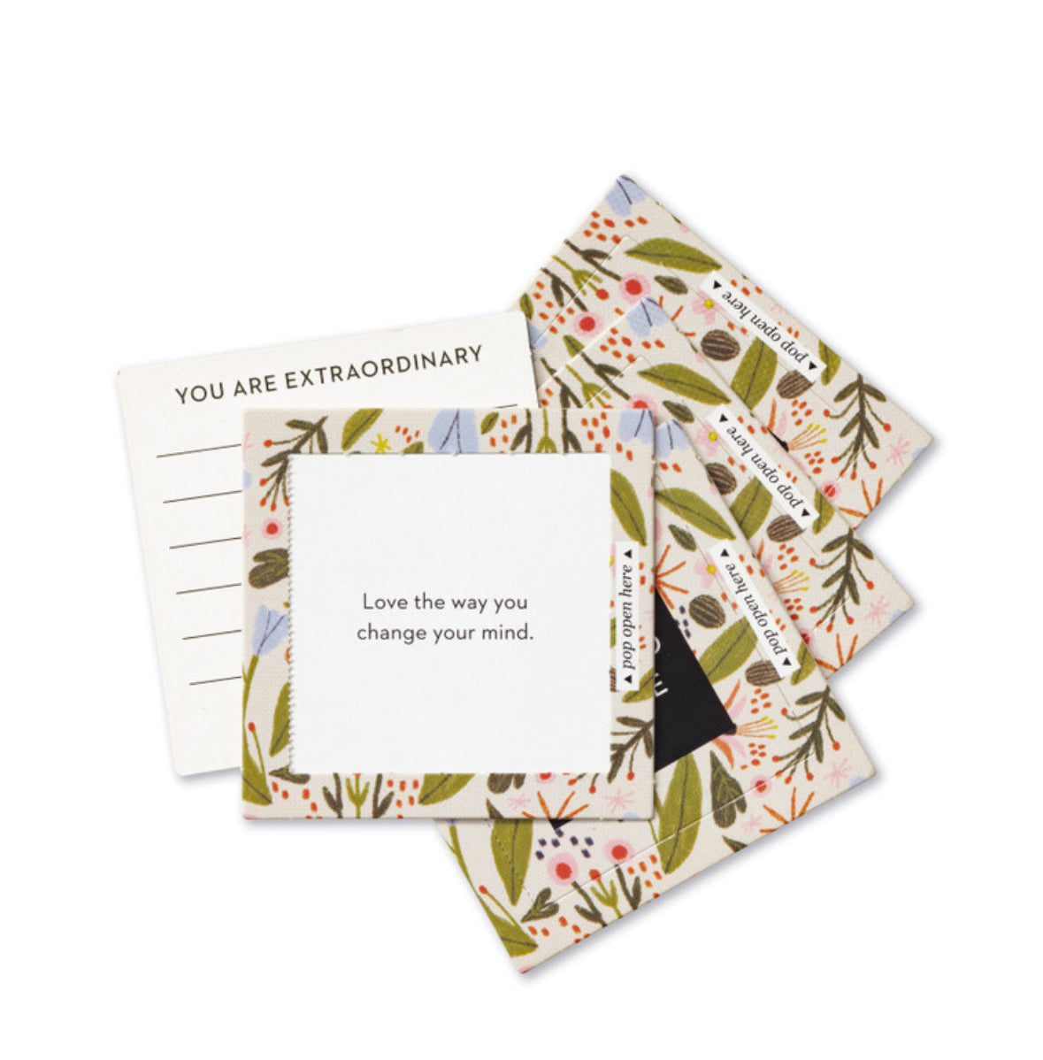 'Love Who You Are' - Thoughtfulls Pop Open Cards