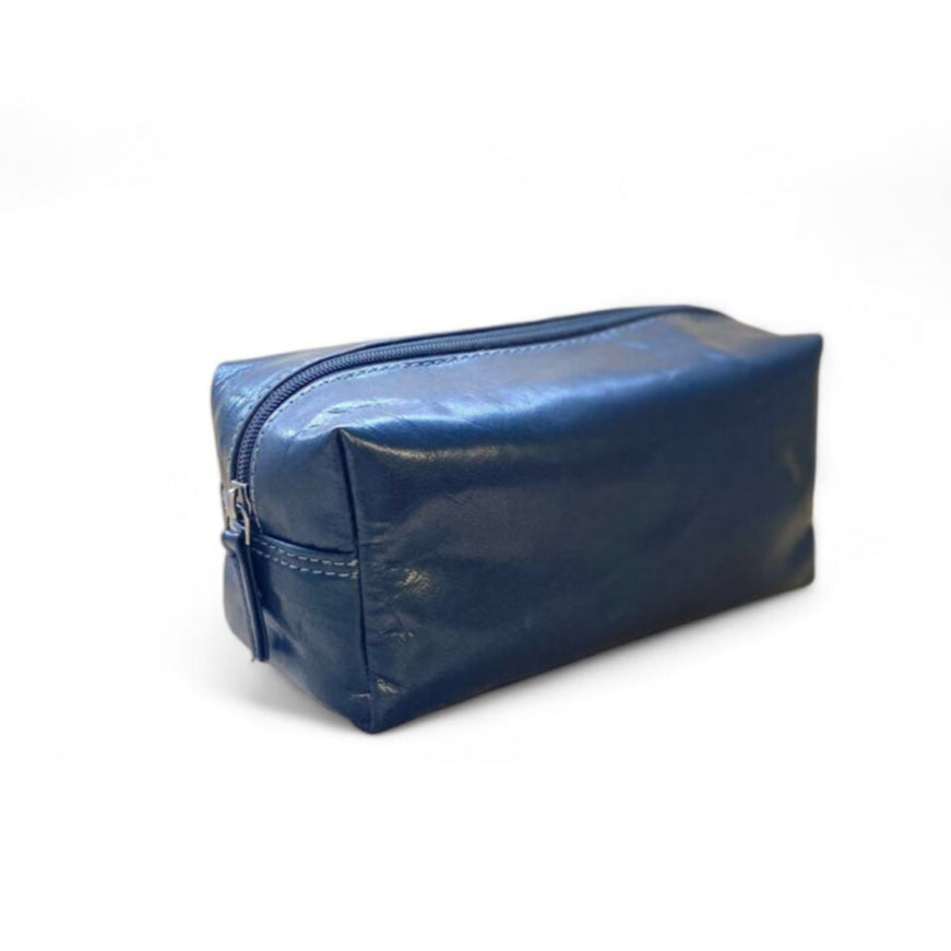 'Jimmy' - Men's Leather Wash Bag