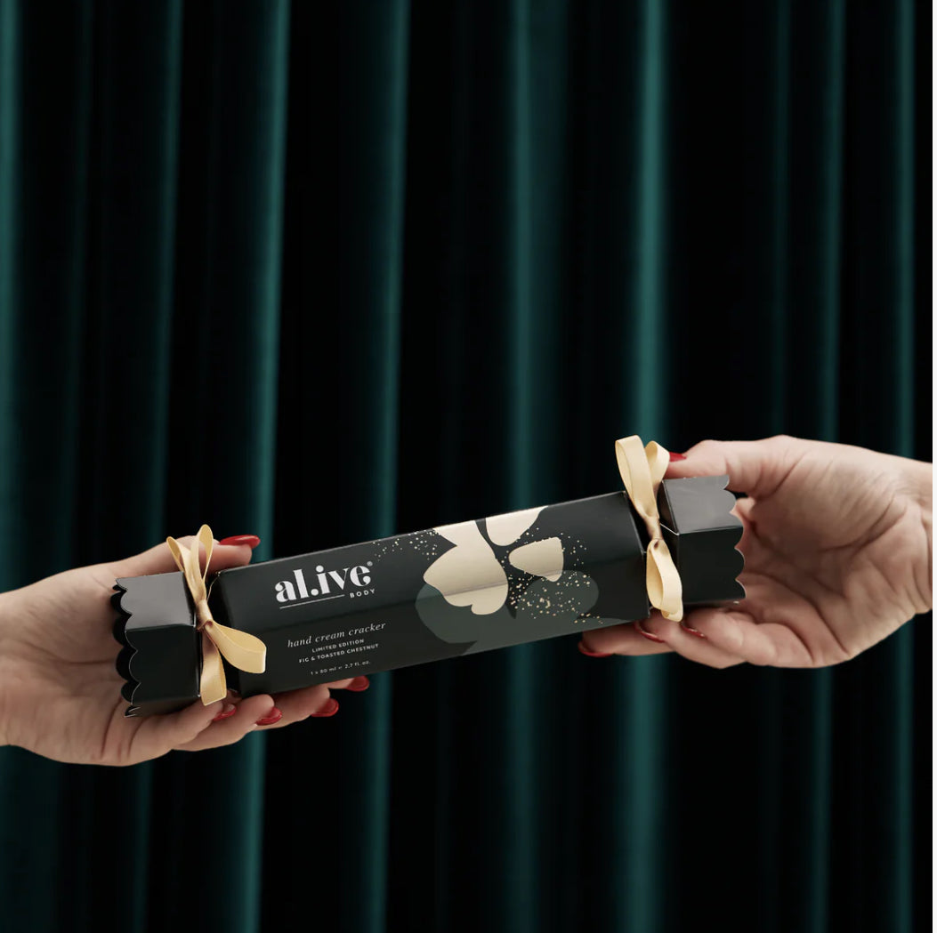 Alive Hand Cream Cracker - Fig & Toasted Chestnut