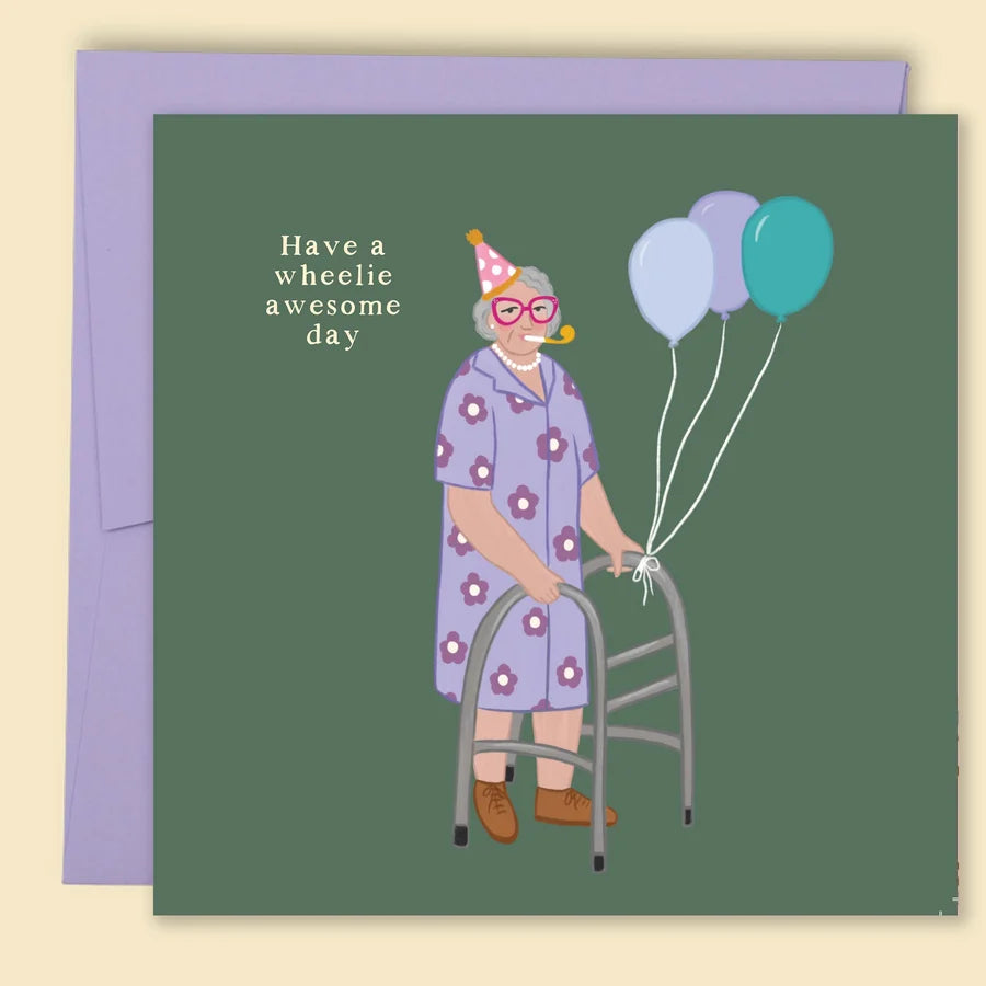 Have A Wheelie Awesome Day Card - by Papernest