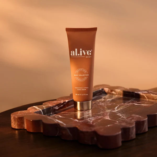 Alive Body Handcream Cracker - Cinnamon & Citrus