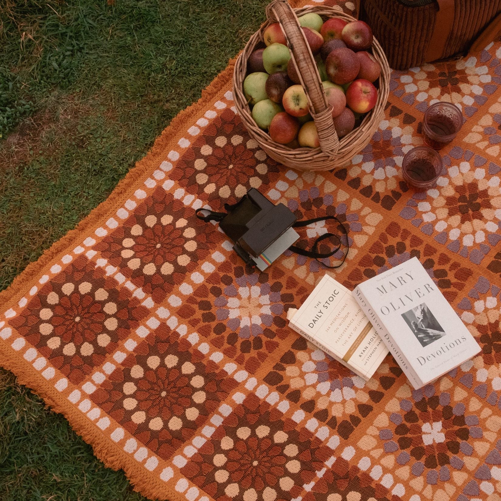 Granny Square Throw by Wandering Folk
