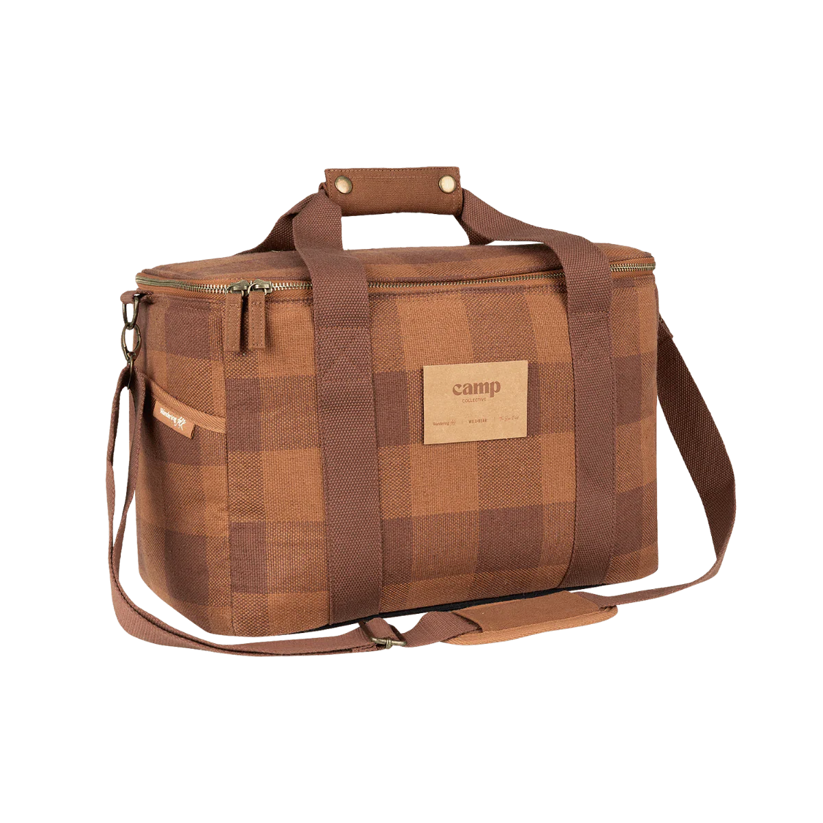 Camp Cooler Bag (Hemp) by Wandering Folk
