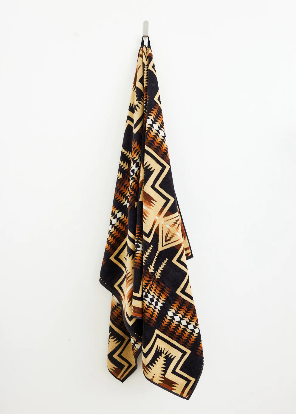 Harding Oxford - Retro Brown Towel by Pendelton Woolen Mills