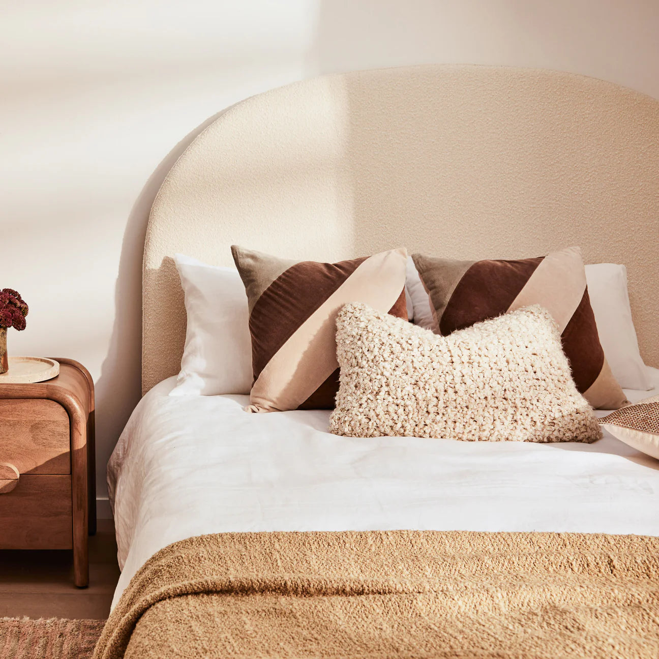 Theodore Throw - 'Burro' (Warm Camel)