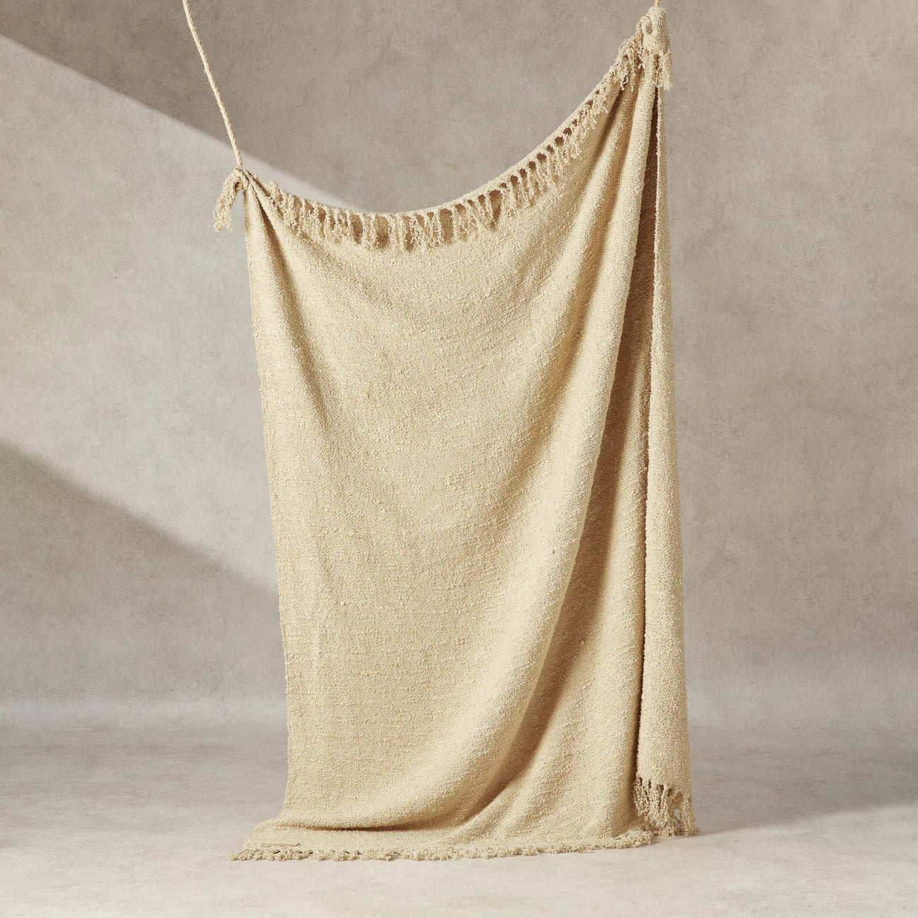 Theodore Throw - 'Ancient Scroll' (Buttermilk)
