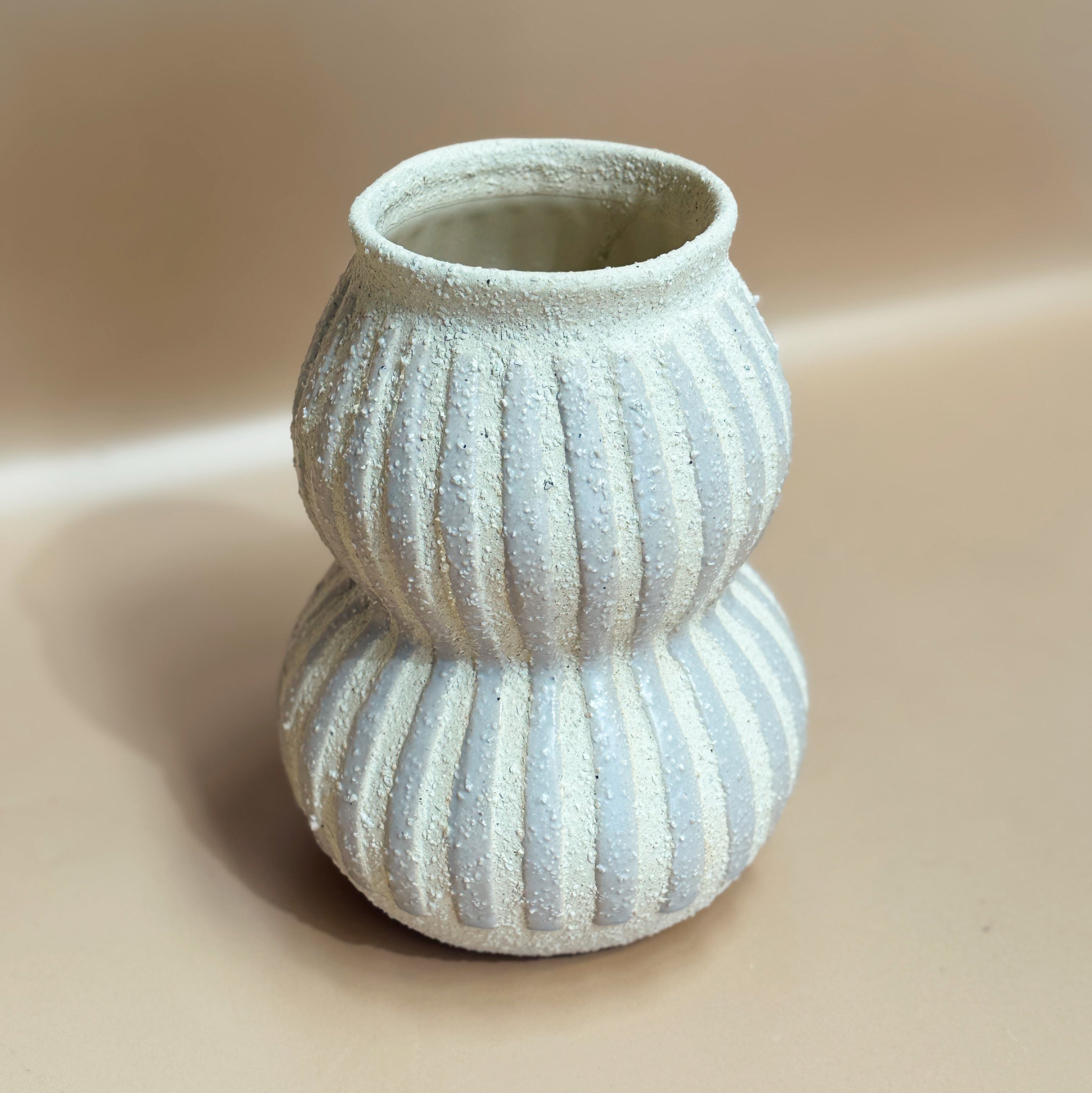 Striscia Ceramic Vase