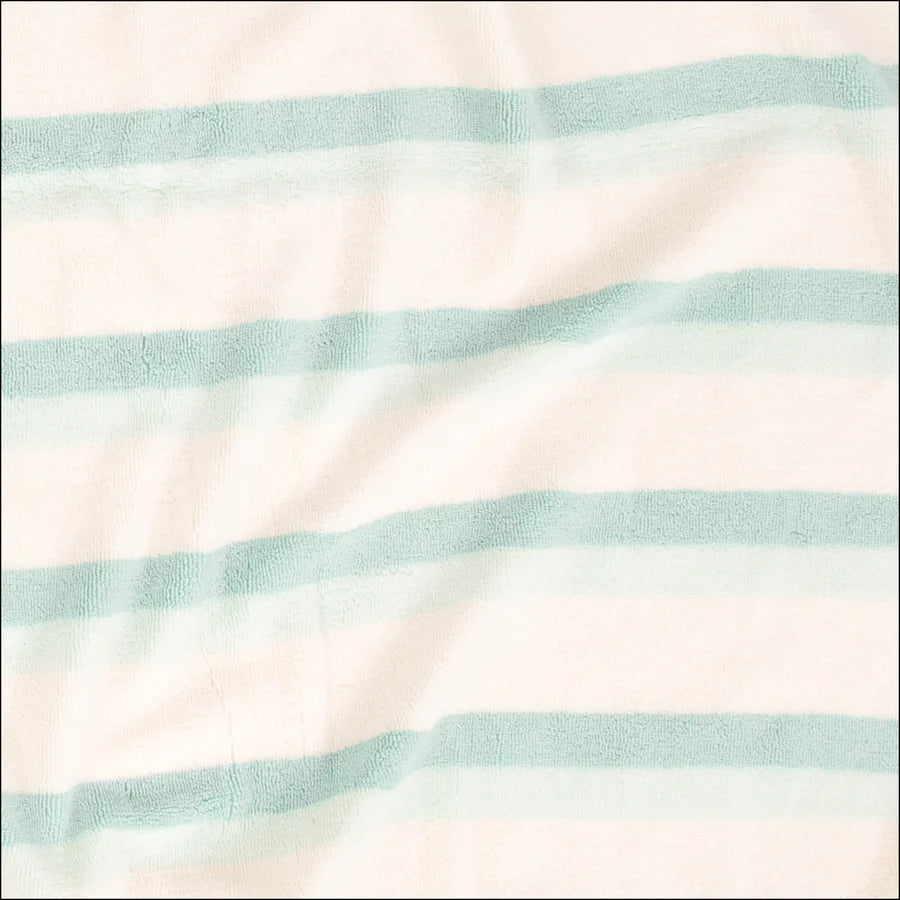 Shallows French Terry Beach Towel - Sky