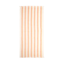 'Shallows/ French Terry Beach Towel - Peach