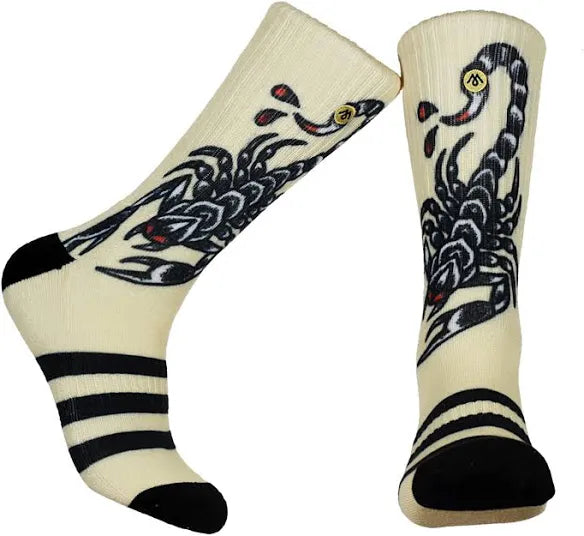 Scorpion Socks by Mennie