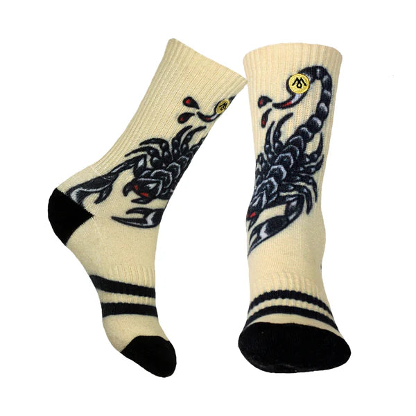 Grubs/Kids Scorpion Socks by Mennie