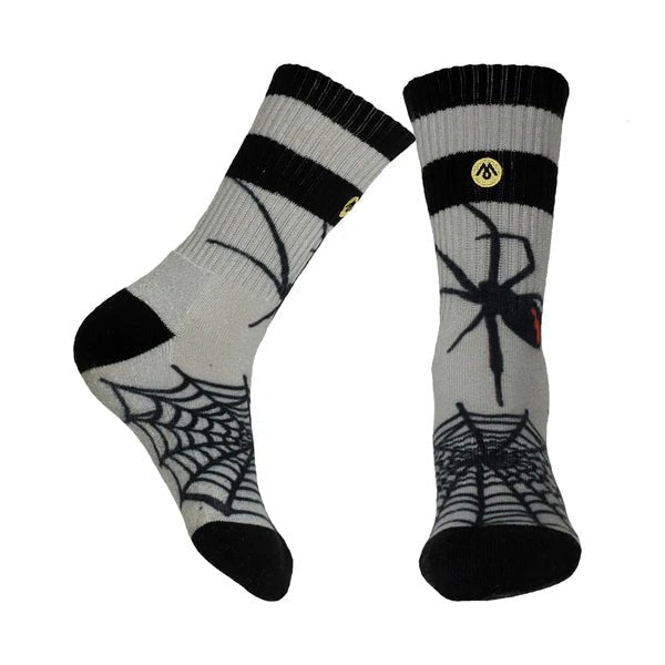 Grubs/Kids Redback Spider Socks by Mennie