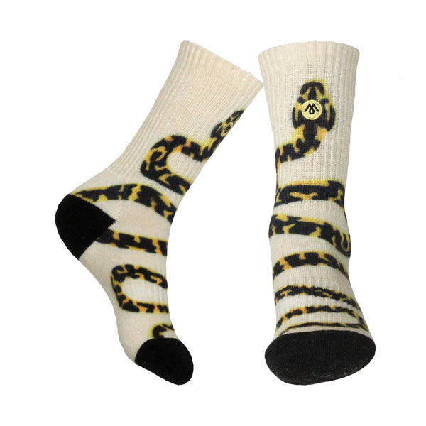 Grubs/Kids Python Socks by Mennie
