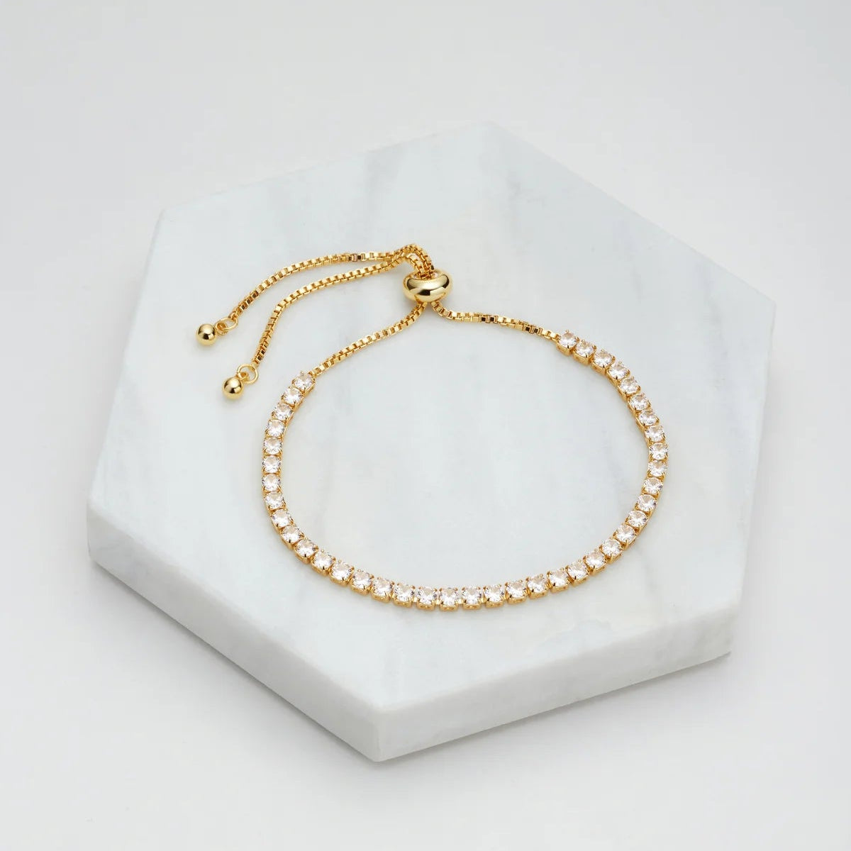 Nikki Tennis Bracelet by Zafino