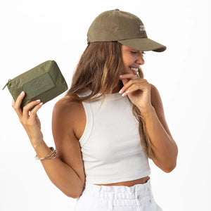 Aloha Collection Mini Pouch Monochrome Olive