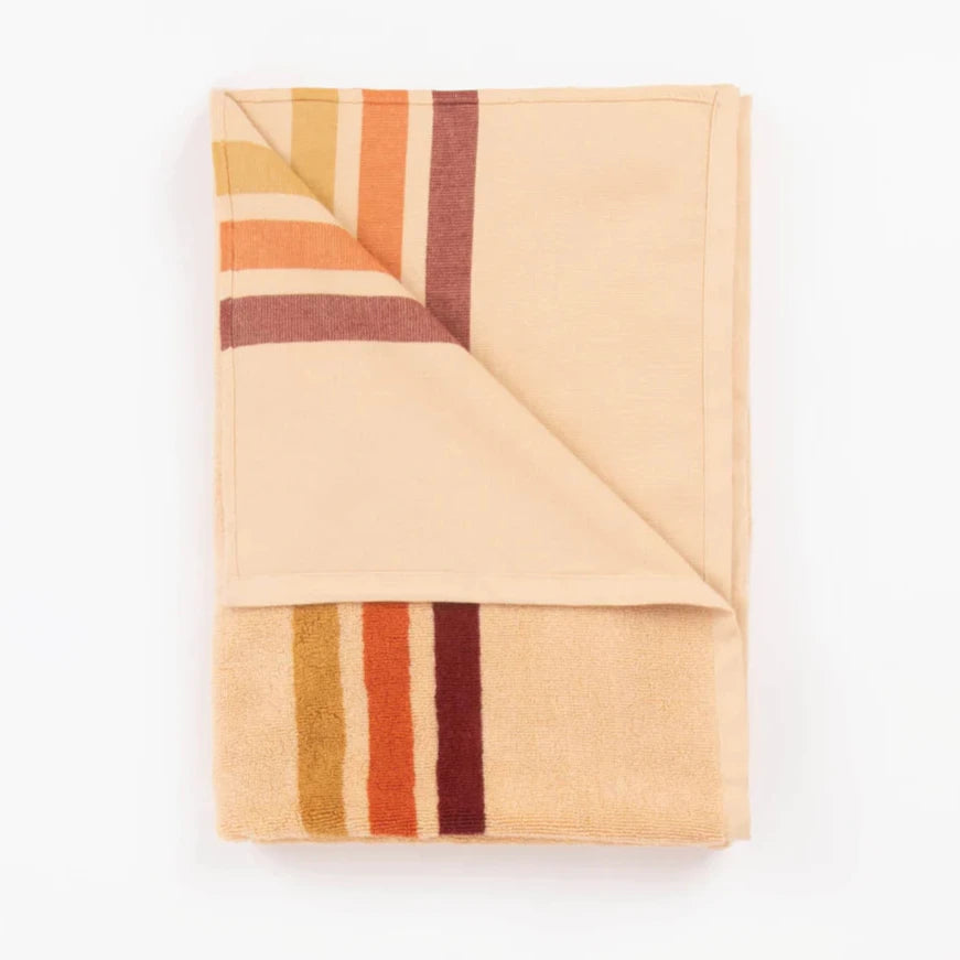 'Pontoon' Clay French Terry Towel by Layday