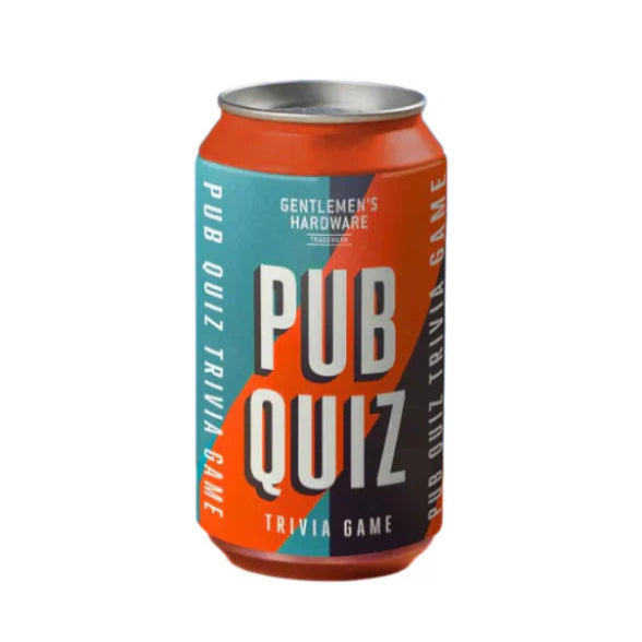 Pub Quiz Trivia in a Can